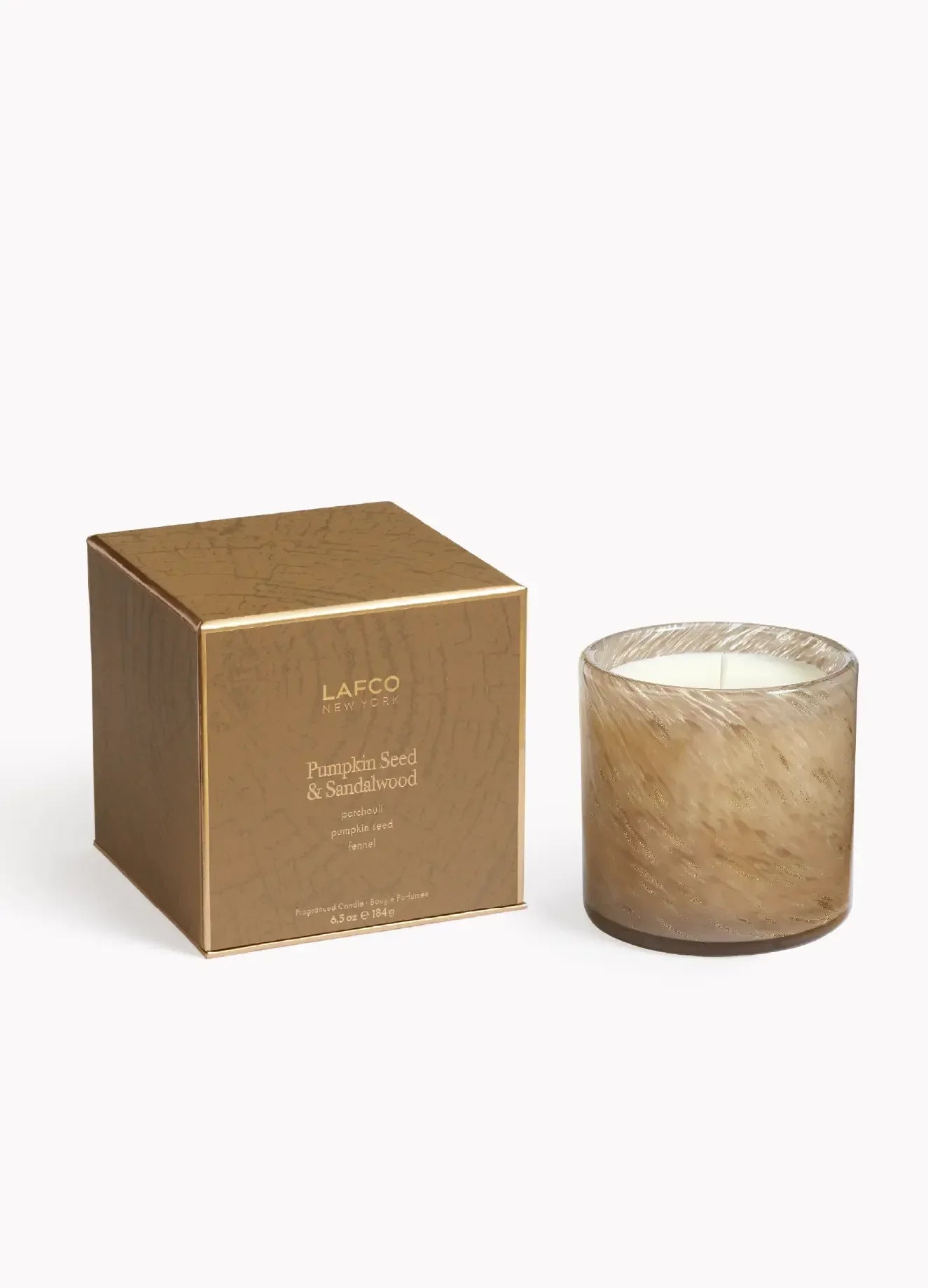 LAFCO Pumpkin Seed & Sandalwood Classic Candle 6.5 oz - Marcel’s Culinary Experience