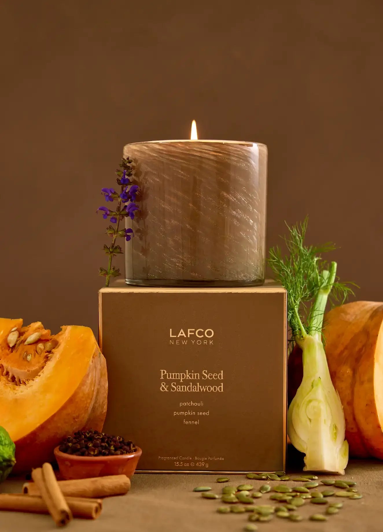 LAFCO Pumpkin Seed & Sandalwood Signature Candle 15.5 oz - Marcel’s Culinary Experience
