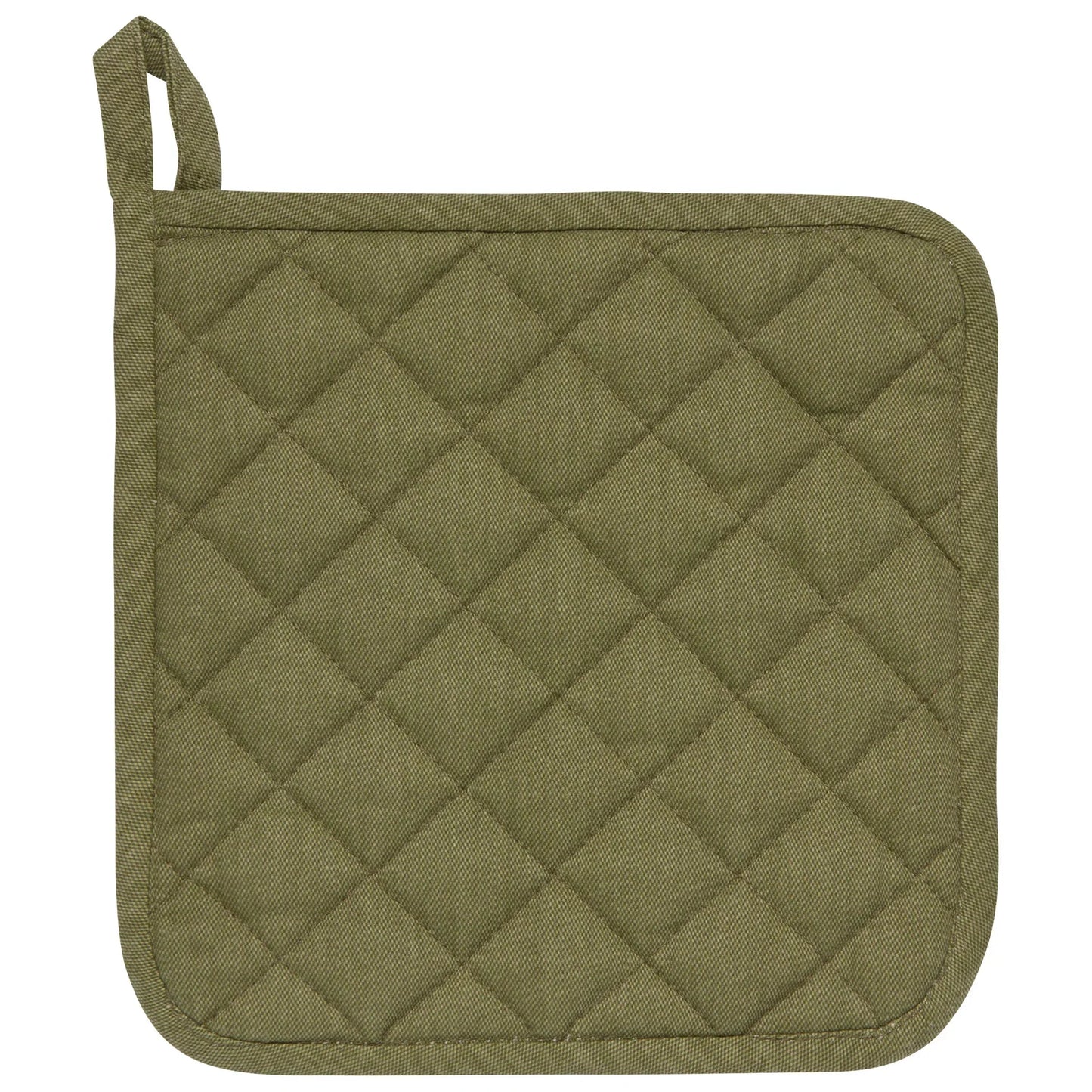 Stonewash Olive Branch Potholder - Marcel’s Culinary Experience