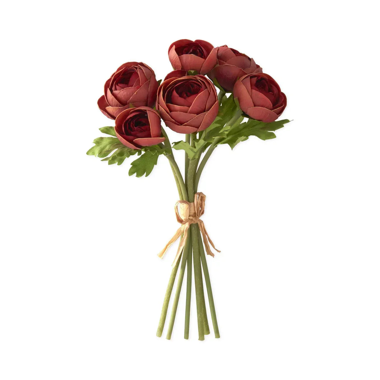 Real Touch Rust Ranunculus Bundle 10.75" - Marcel’s Culinary Experience