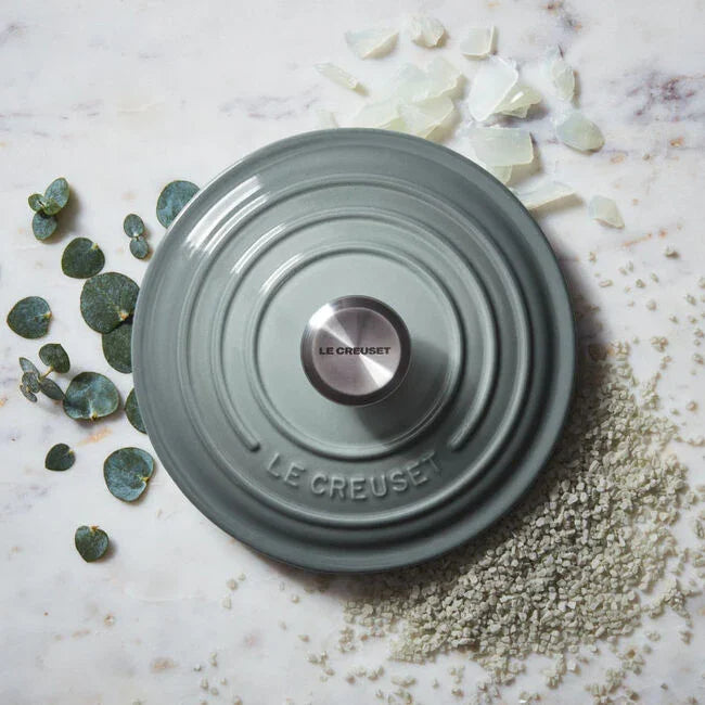 Le Creuset Signature Round Dutch Oven 5.5 qt - Sea Salt - Marcel’s Culinary Experience
