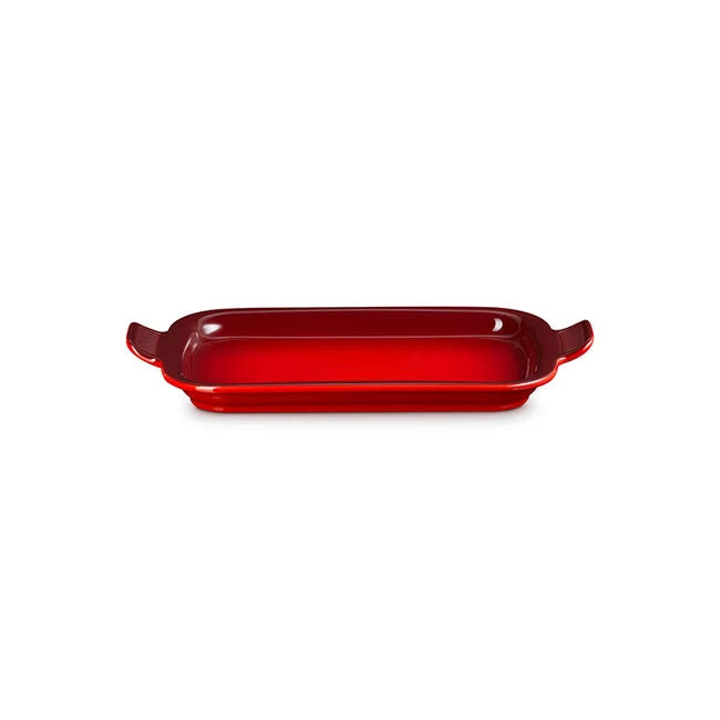 Le Creuset Rectangular Dish with Platter Lid - Cerise