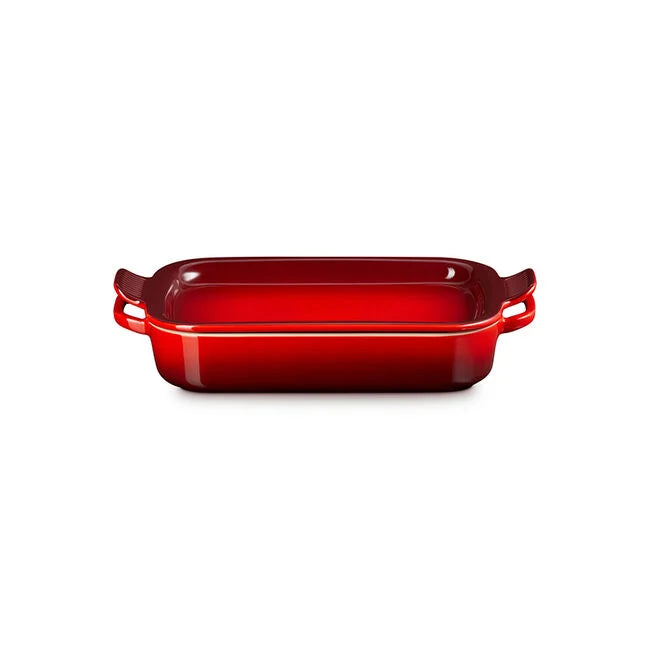 Le Creuset Rectangular Dish with Platter Lid - Cerise