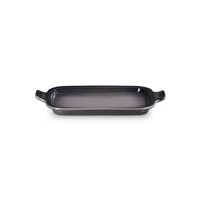 Le Creuset Rectangular Dish with Platter Lid Oyster
