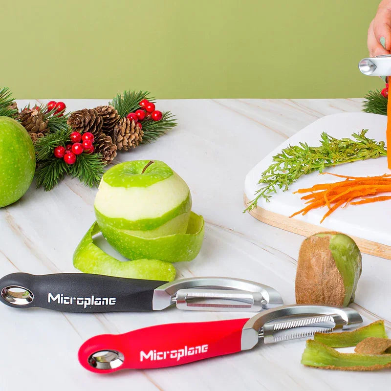Microplane Professional Serrated Swivel Peeler - Marcel’s Culinary Experience