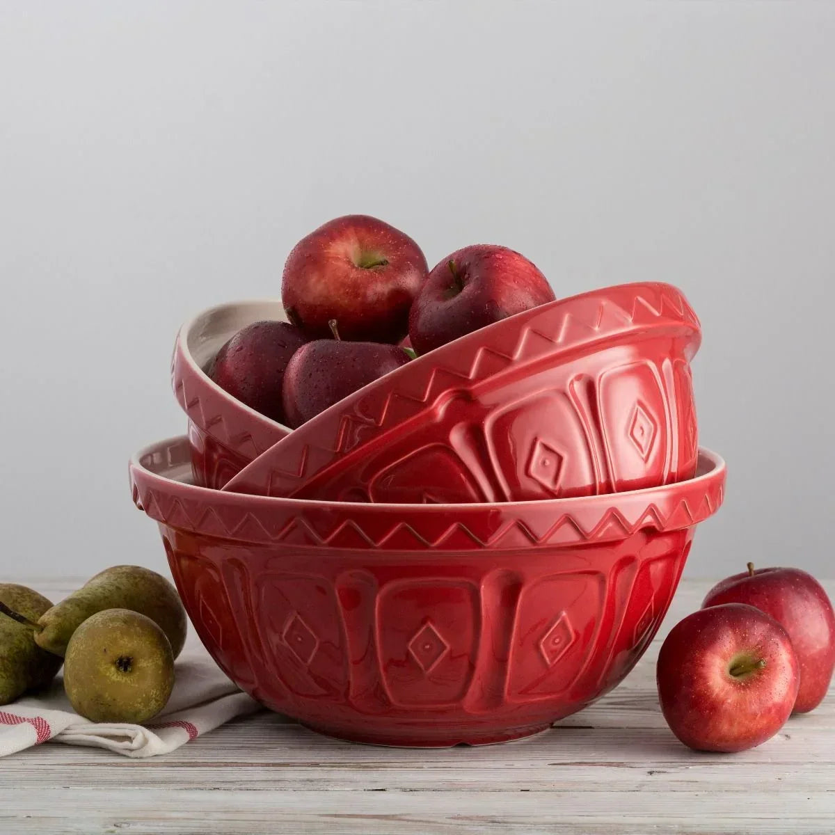 Mason Cash Color Mix S12 Red Mixing Bowl - Marcel’s Culinary Experience