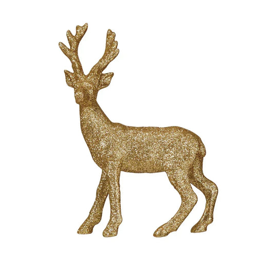 Resin Buck with Glitter, Gold Finish - Marcel’s Culinary Experience