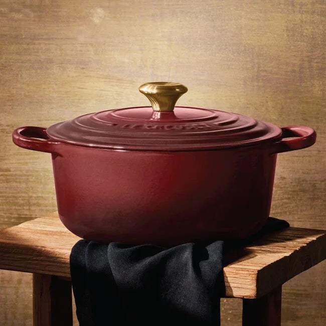 Le Creuset Signature Round Dutch Oven 5.5 qt - Rhone - Marcel’s Culinary Experience