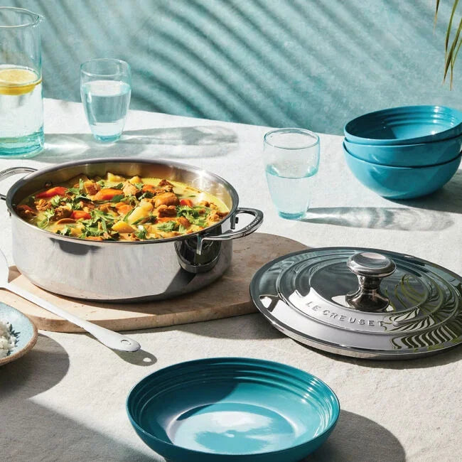 Le Creuset Stainless Steel Rondeau 4.5 qt