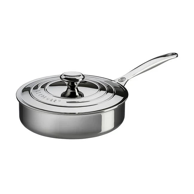 Le Creuset Stainless Steel Saute Pan 3 qt | Stainless Steel Sauté