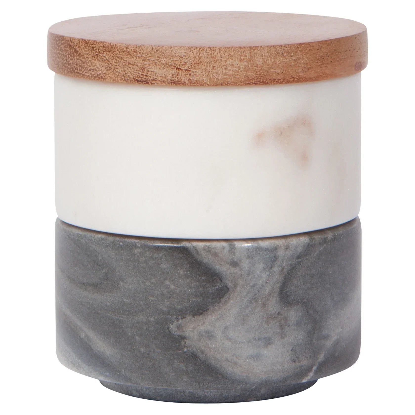 White Slate Marble Salt Cellar - Marcel’s Culinary Experience