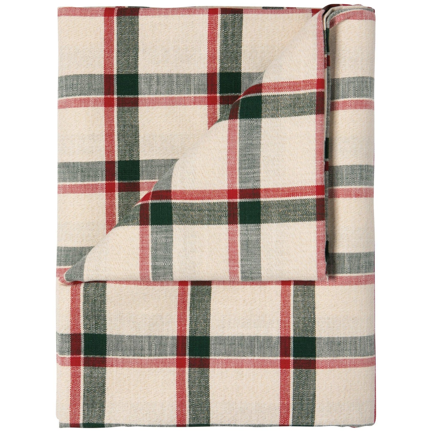 Noel Plaid Christmas Tablecloth 90 x 60 inch - Marcel’s Culinary Experience