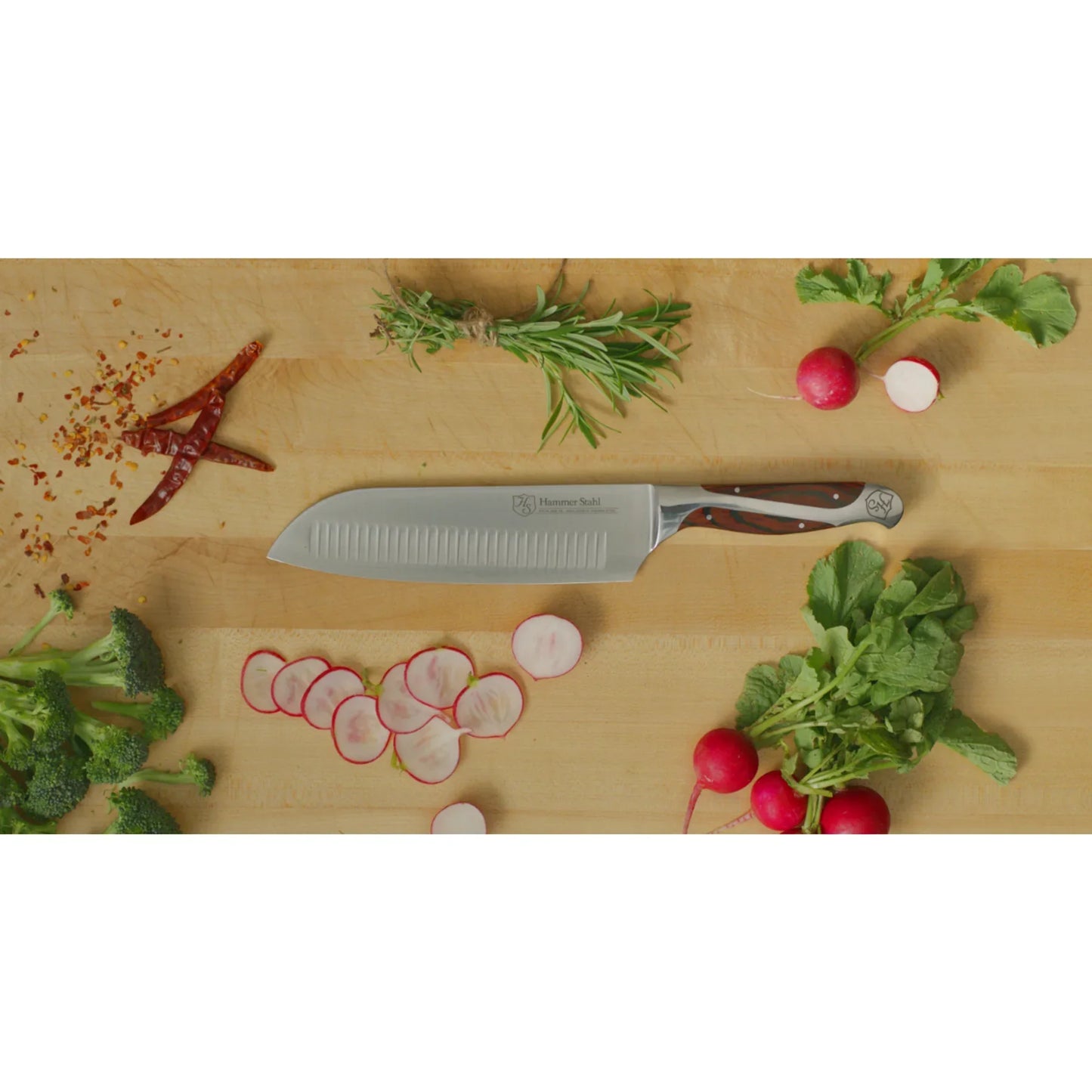 Hammer Stahl 7.5" Santoku - Marcel’s Culinary Experience