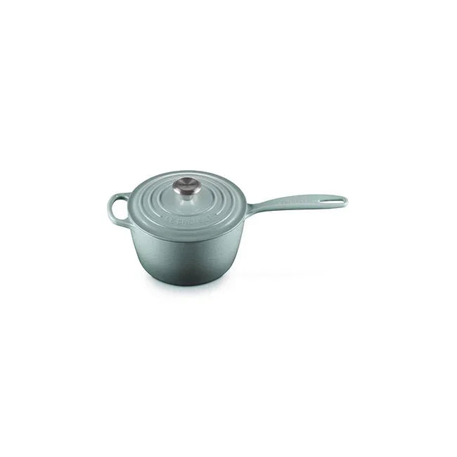 Le Creuset Signature Saucepan Sea Salt 2.25 qt