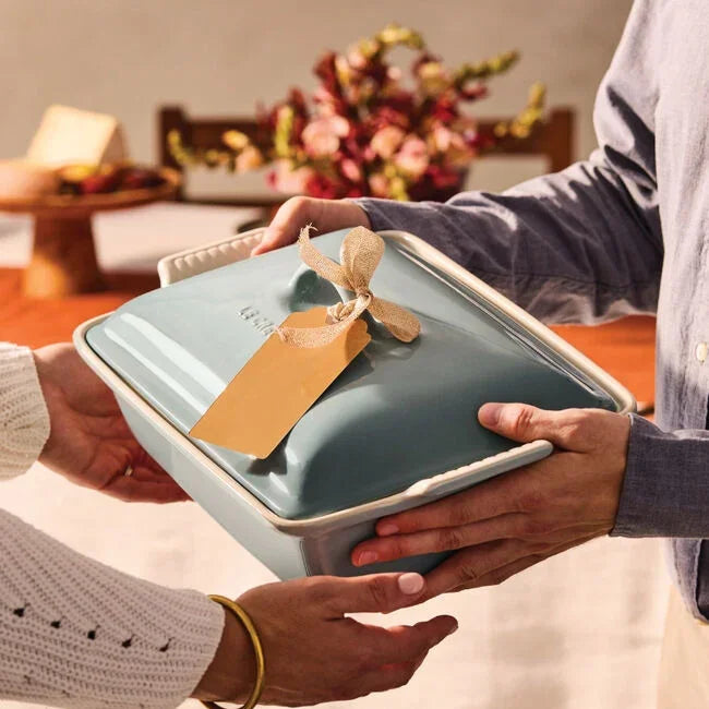 Le Creuset Heritage Rectangular Casserole  4 qt - Sea Salt