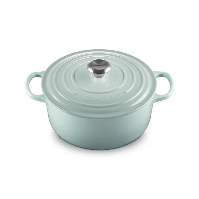 Le Creuset Signature Round Dutch Oven 5.5 qt - Sea Salt