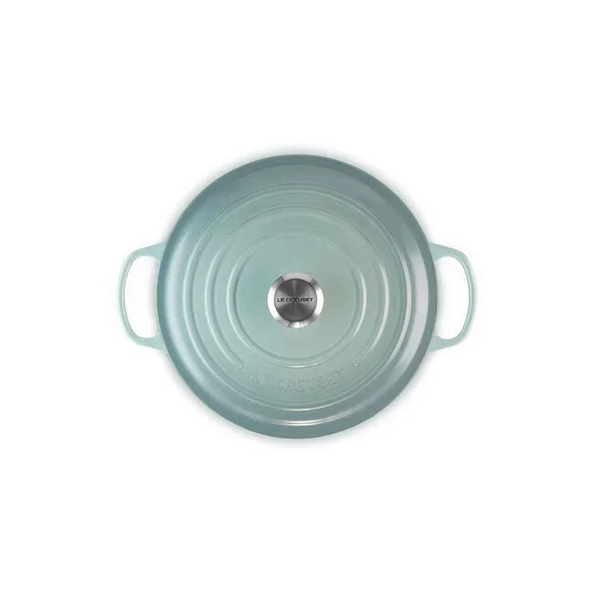 Le Creuset Signature Round Dutch Oven 7.25 qt - Sea Salt