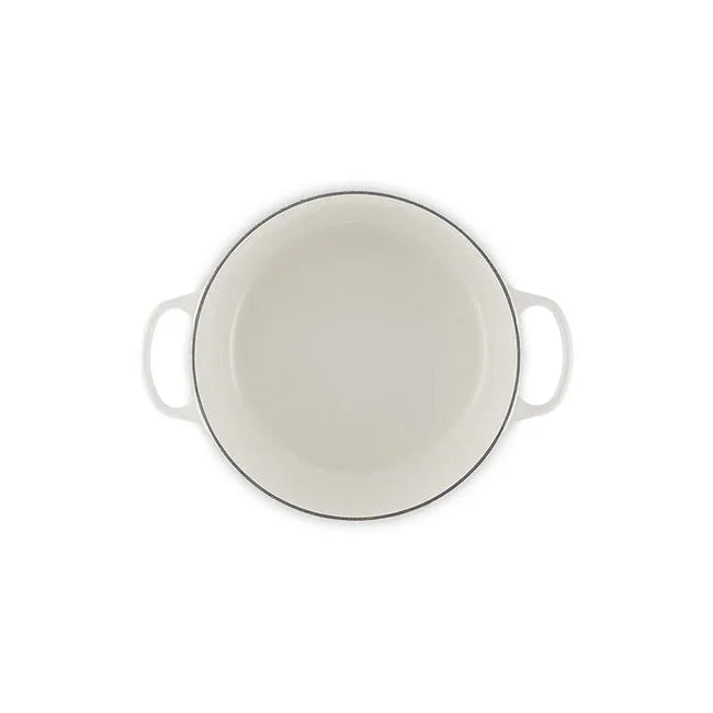 Le Creuset Signature Round Dutch Oven White 7.25 qt