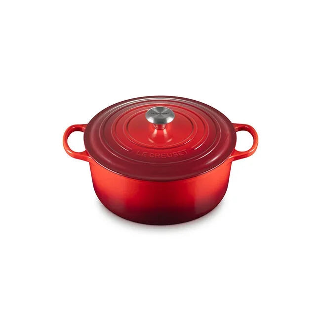 Le Creuset Signature Round Dutch Oven 7.25 qt - Cerise
