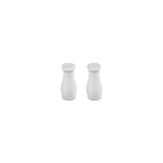Le Creuset Salt & Pepper Shakers 2-Piece Set White