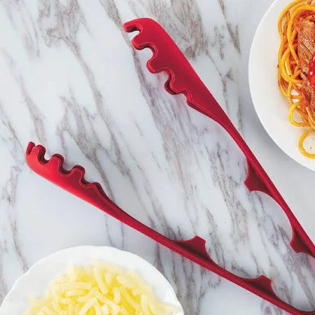 2 in 1 Pasta Serving Tongs