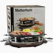 Swissmar 8 Person Matterhorn Raclette Grill - Marcel’s Culinary Experience