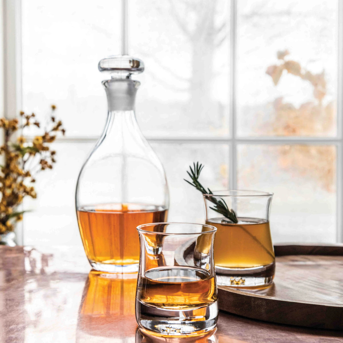 Simon Pearce Shoreham Double Old-Fashioned Glasses - Set of 2