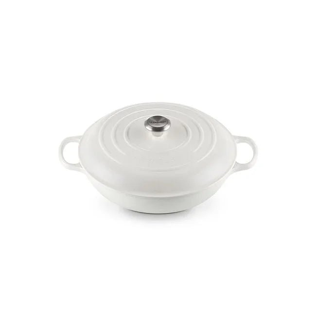 Le Creuset Signature Braiser White 5 qt