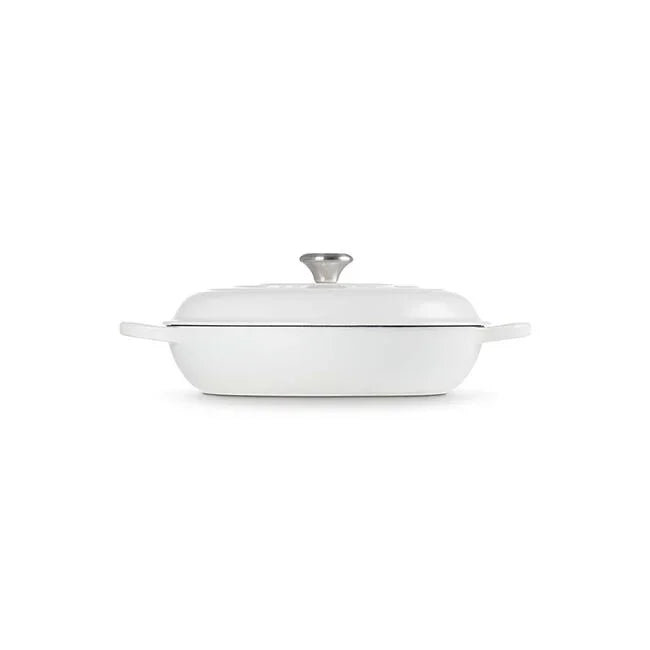 Le Creuset Signature Braiser White 5 qt