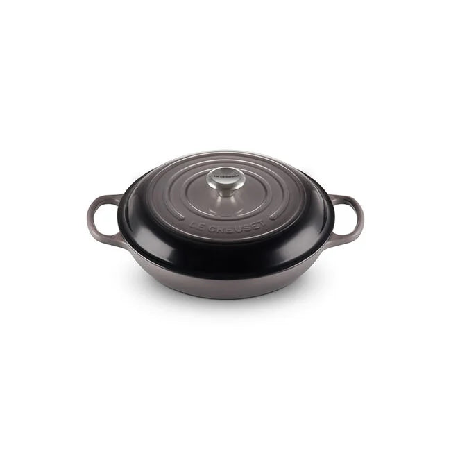 Le Creuset Signature Braiser 5 qt - Oyster