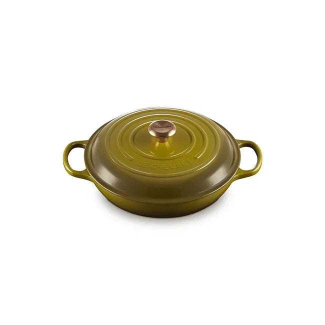 Le Creuset Signature Braiser 3.5 qt - Olive