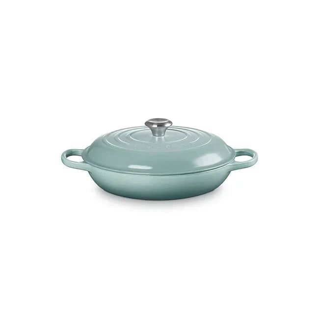 Le Creuset Signature Braiser 3.5 qt - Sea Salt