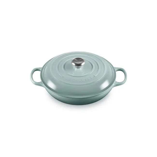 Le Creuset Signature Braiser 3.5 qt - Sea Salt