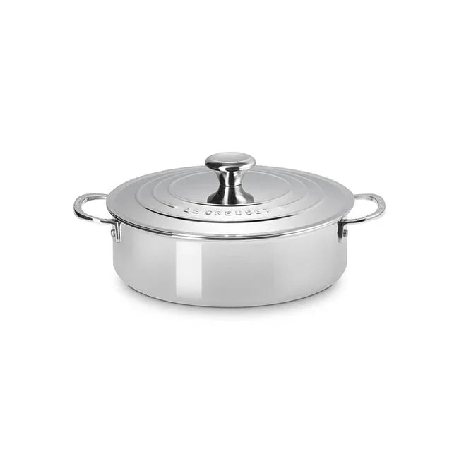Le Creuset Stainless Steel Rondeau 4.5 qt