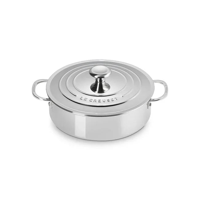Le Creuset Stainless Steel Rondeau 4.5 qt