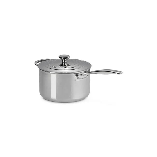 Le Creuset Stainless Steel Saucepan 4 qt