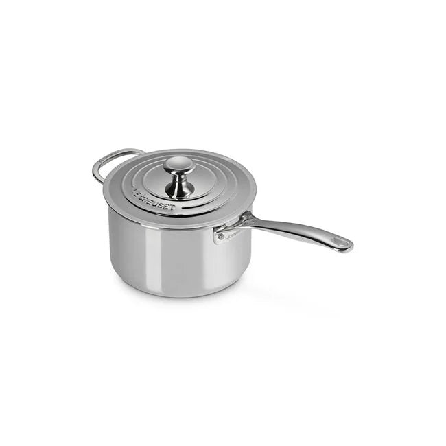 Le Creuset Stainless Steel Saucepan 4 qt