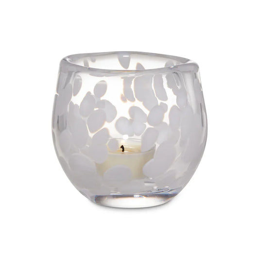 Simon Pearce Burlington Snowfall Tealight - Marcel’s Culinary Experience