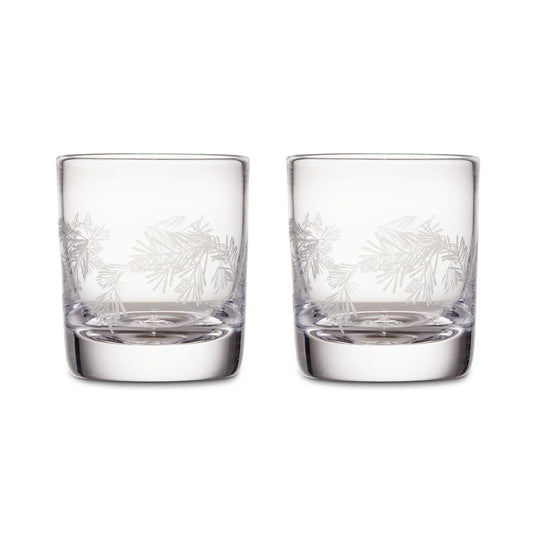 Simon Pearce Pine Ascutney Double Old Fashioned Set/2 - Marcel’s Culinary Experience