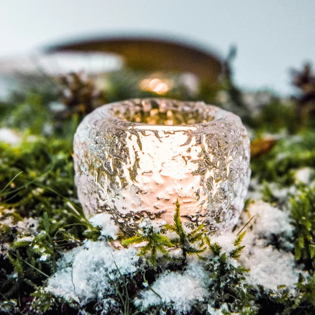 Simon Pearce LoveYourBrain Snowball Tealight