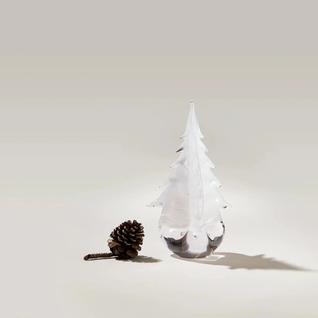 Simon Pearce Snowdrift Evergreen 10"