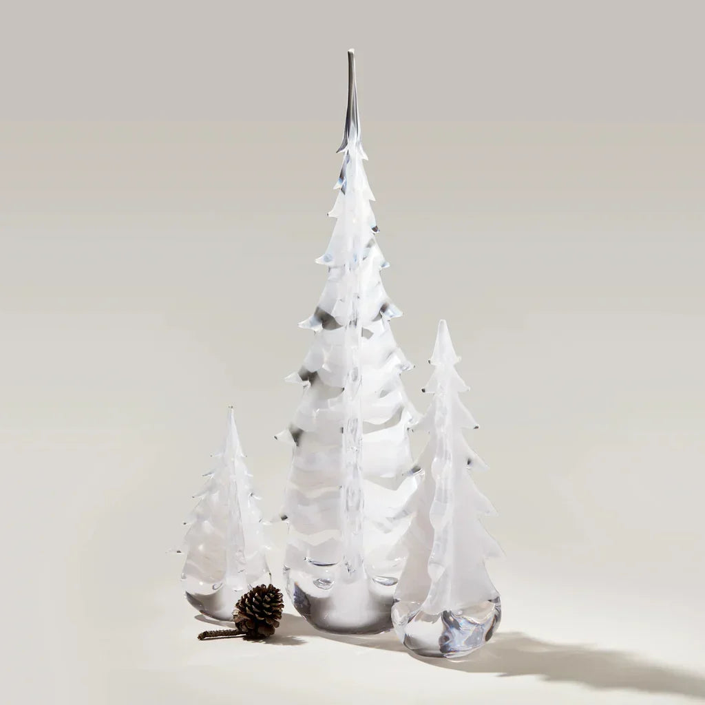Simon Pearce Snowdrift Evergreen 10"