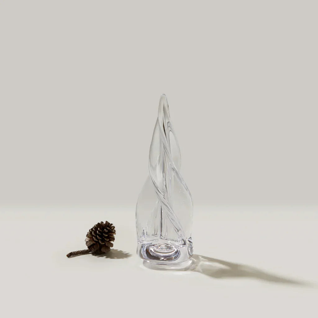 Simon Pearce Spiral Four Sided Evergreen, 12 inch - Marcel’s Culinary Experience