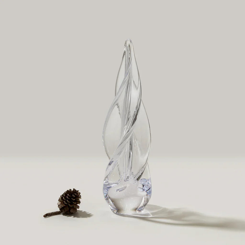 Simon Pearce Spiral Four Sided Evergreen, 12 inch - Marcel’s Culinary Experience