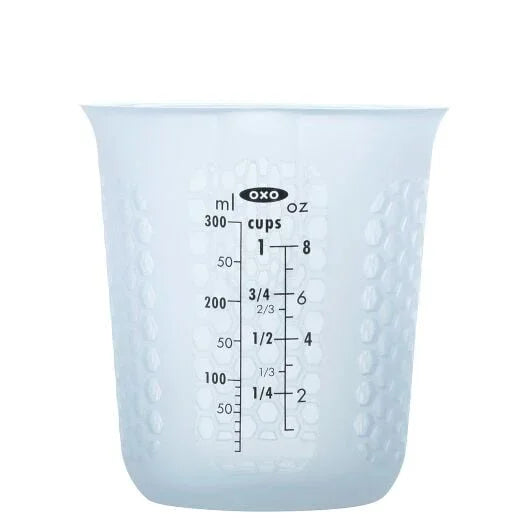 OXO 1 Cup Squeeze & Pour Silicone Measuring Cup - Marcel’s Culinary Experience