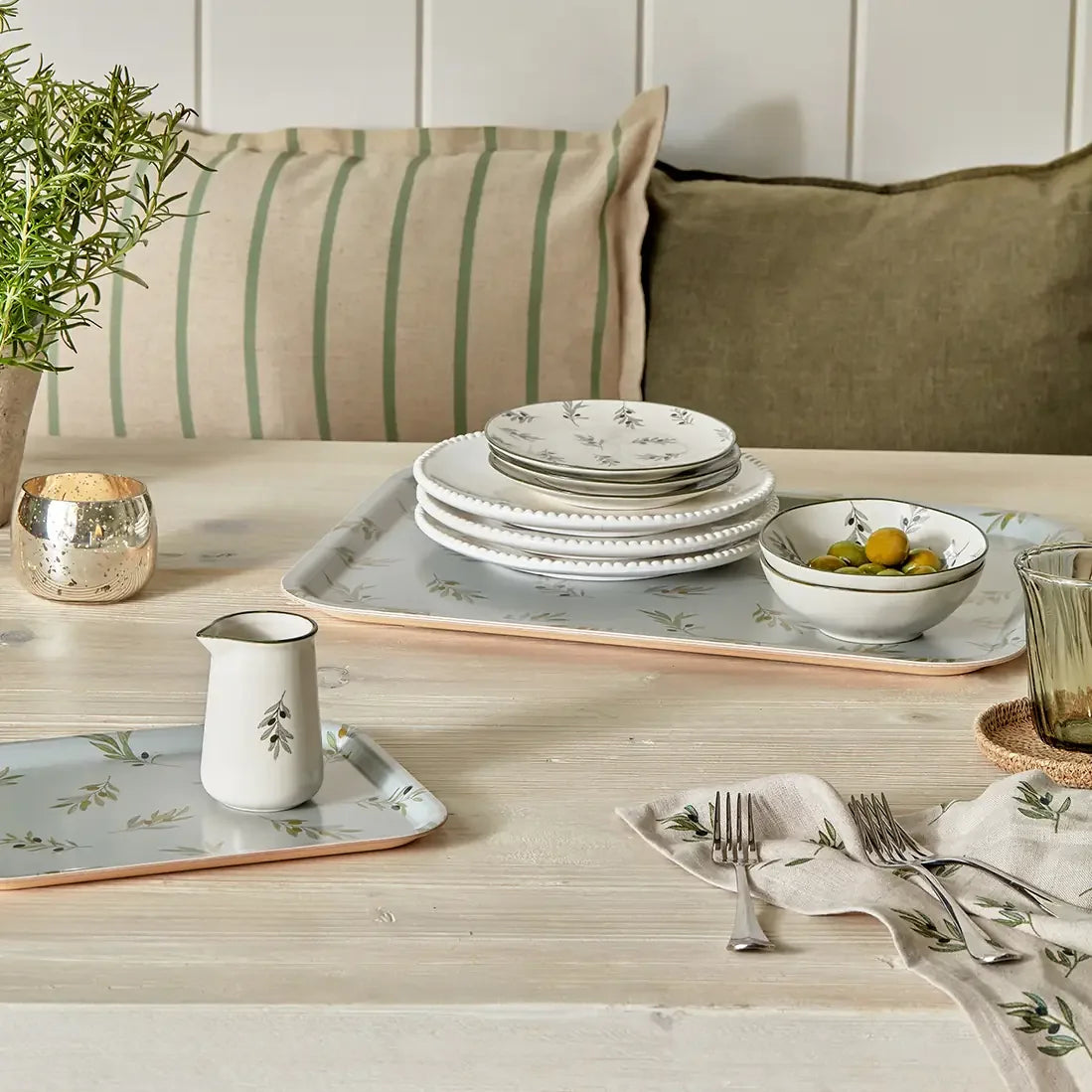 Sophie Allport Olive Stoneware Small Side Plate - Marcel’s Culinary Experience