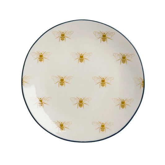 Sophie Allport Bees Stoneware Small Side Plate - Marcel’s Culinary Experience
