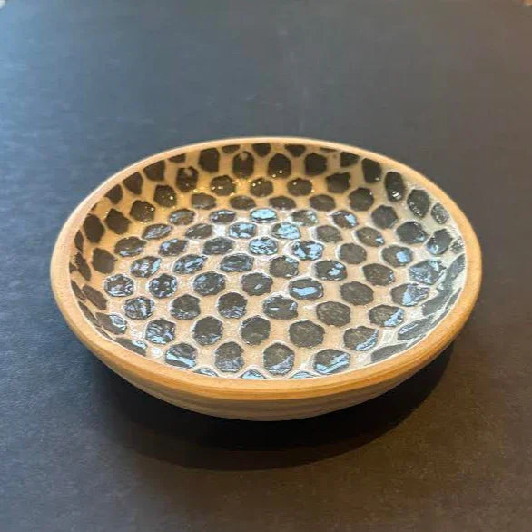 Terrafirma Wine Coaster Dot Charcoal - Marcel’s Culinary Experience