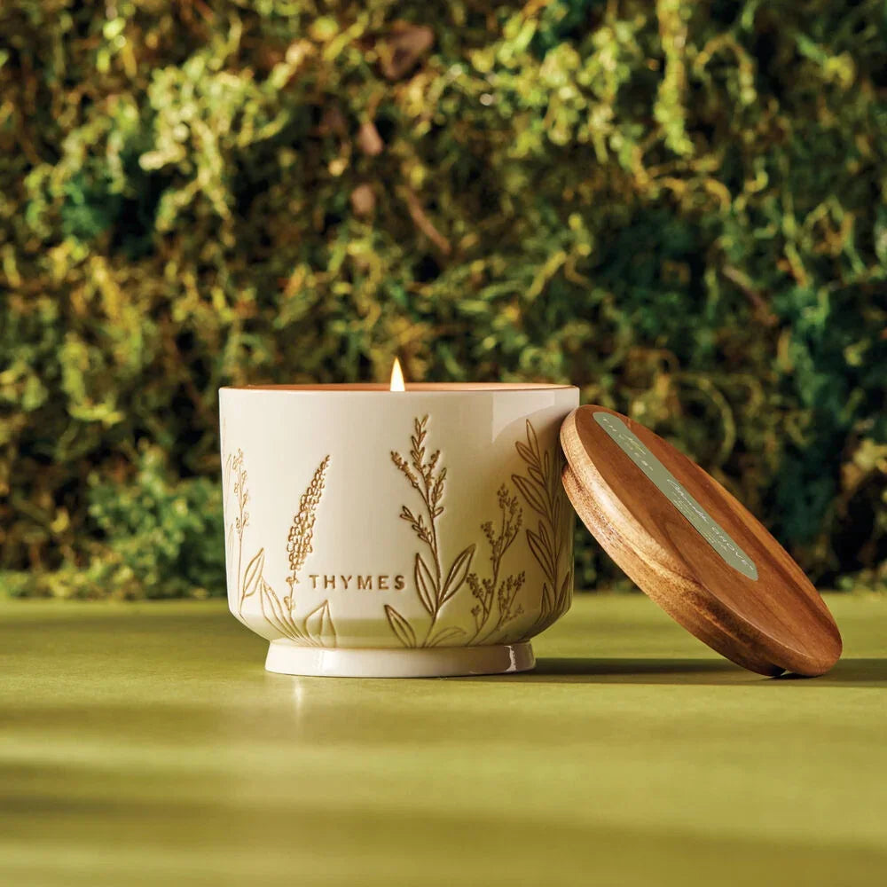Thymes Outdoor Oasis Citronella Grove Large Candle - Marcel’s Culinary Experience