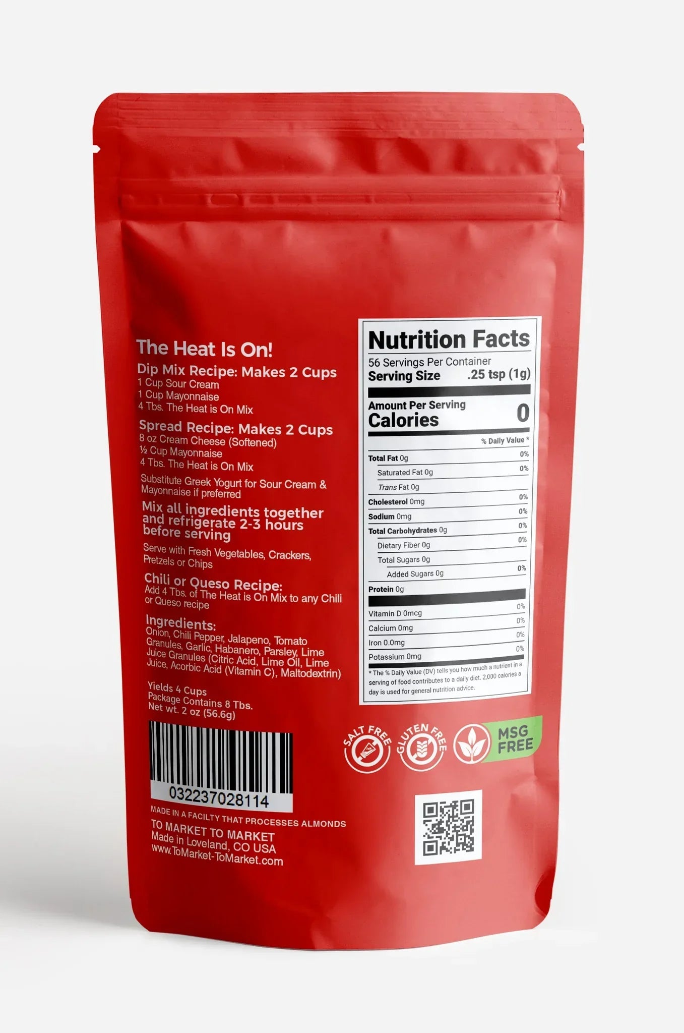 The Heat is On - Dip Mix - Marcel’s Culinary Experience